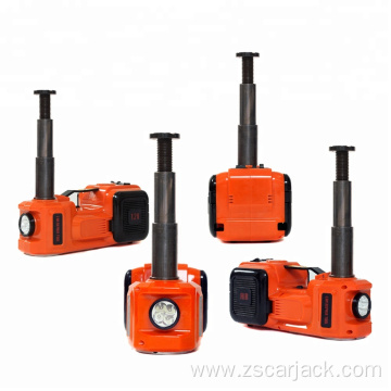 car hydraulic type jack with electric wrench